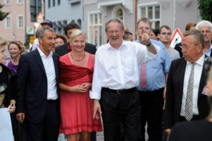 Spitzenkandidat Christian Ude in Günzburg