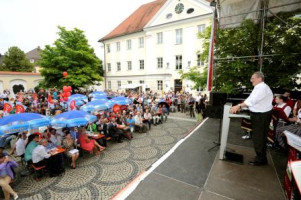 Spitzenkandidat Christian Ude in Günzburg