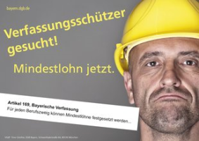 Wahlzeit - Verfassungsschutz-Kampagne des DGB