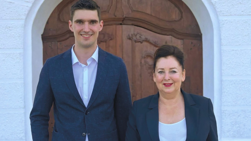 Michael Jahn (links) und Simone Riemenschneider-Blatter (rechts)
